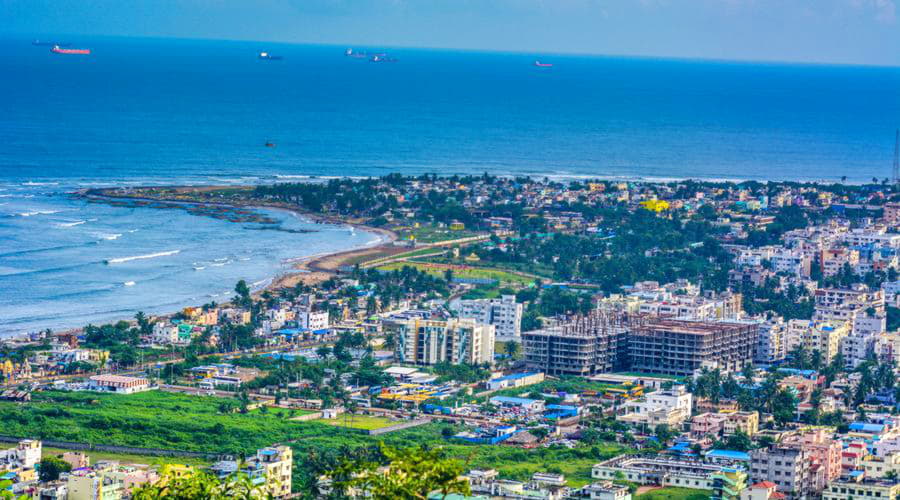 Le migliori offerte di noleggio auto a Visakhapatnam